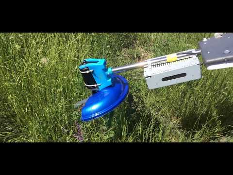 ხელნაკეთი ელექტრო ტრიმერი - საკრეჭი / Самодельная Электрокоса- / Handmade Electric Trimmer